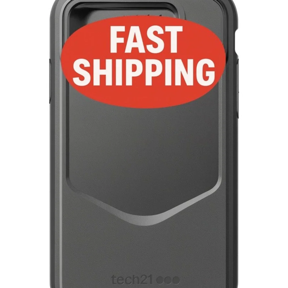 Tech21‎ Evo Max iPhone X/XS Case w Holster Lens Cover NEW Black